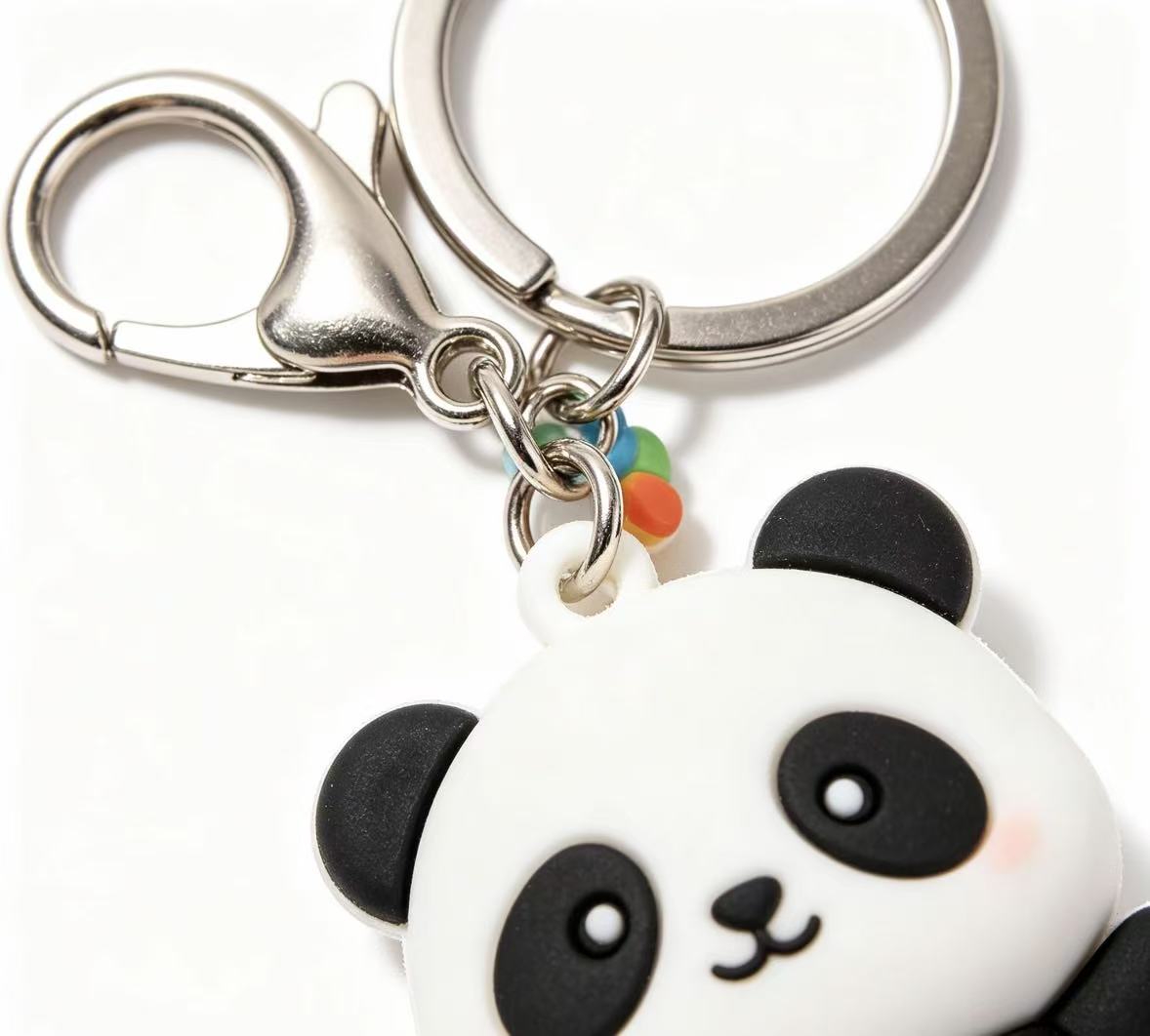 Cute Panda Bag Charm Keychain Decorative Pendant